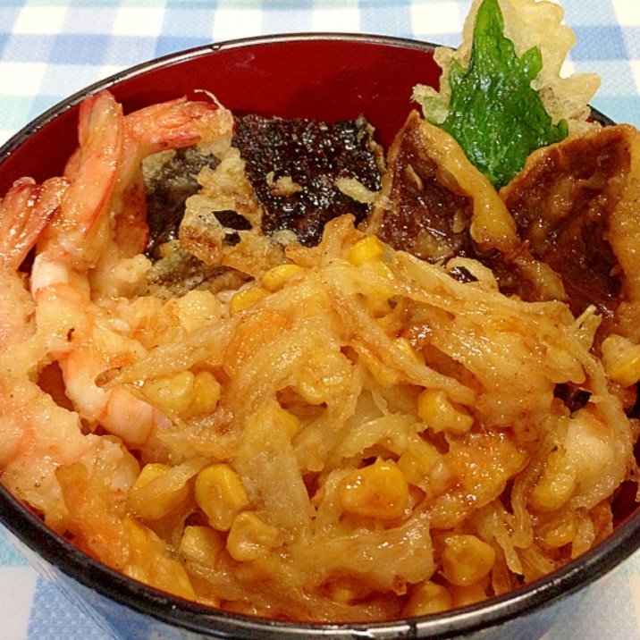 かきあげ丼(天丼)